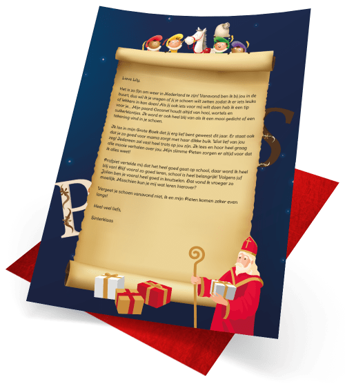 reservering Manuscript detectie Hoe stuur ik een brief of sms van Sinterklaas?
